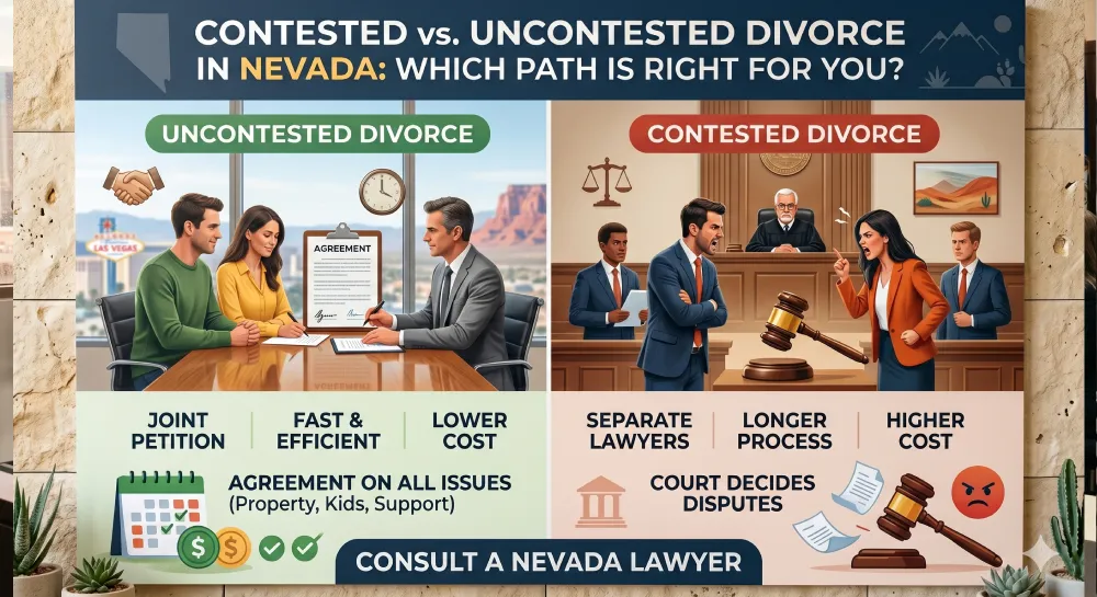 Contested vs. Uncontested Divorce