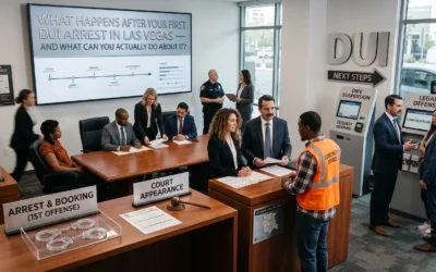 What Happens After Your First DUI Arrest in Las Vegas — And What Can You Actually Do About It?