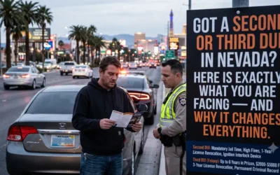 Got a Second or Third DUI in Nevada? Here Is Exactly What You Are Facing — and Why It Changes Everything