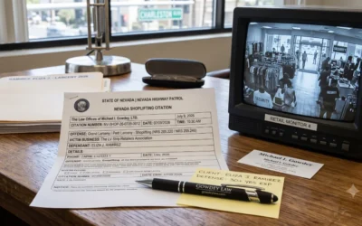 First-Time Shoplifting Offenses in Nevada: Will I Go to Jail?